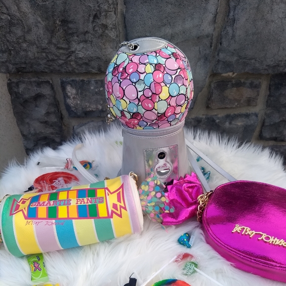 SMARTIES SOLD Betsey Johnson Smarties Gumball Machine Candy Wrapper Bundle - Picture 4 of 16